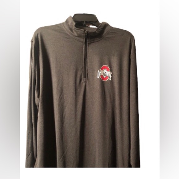 PRICE DROP NWOT Ohio State Buckeyes Quarter Zip Pullover - Picture 1 of 5